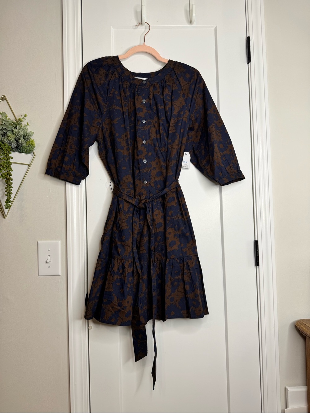 Time &Tru Boho Print Dress with belt